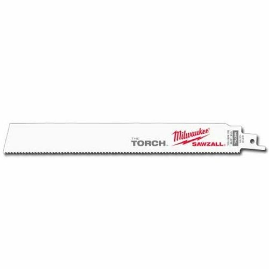 Accessories Milwaukee Tools | Milwaukee 9" 10 Tpi Torch Sawzall Blades (25 Pack) 48-00-8713