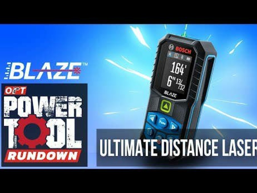 Power Tools Bosch Power Tools | Bosch Blaze 165' Green Beam Laser Distance Measurer Glm165-25G