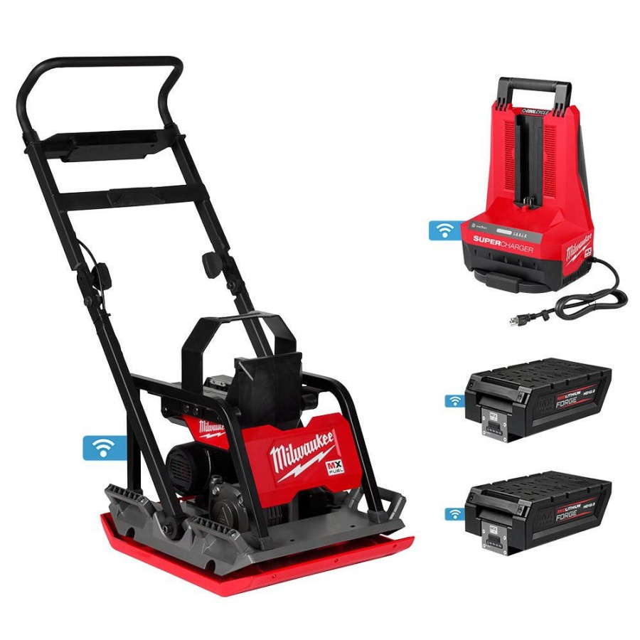 Power Tools Milwaukee Tools | Milwaukee Mx Fuel 20" Plate Compactor Mxf220-2Hd