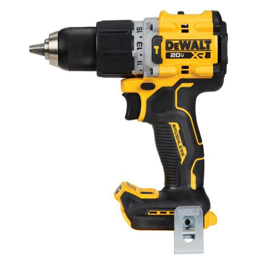 Power Tools DeWalt | Dewalt 20V Max Xr Brushless Cordless 1/2" Hammer Drill/Driver (Tool Only) Dcd805B