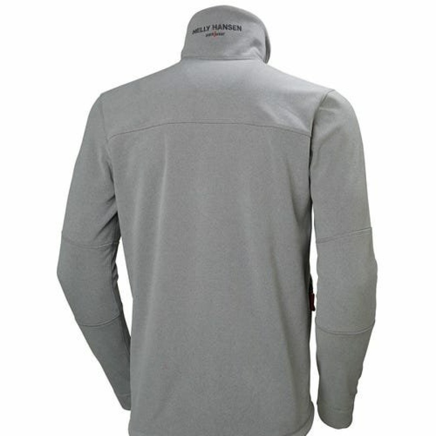 Safety & Work Wear Helly Hansen | Helly Hansen Kensington Fleece Jacket Gray Melange - 72158-930-Opt