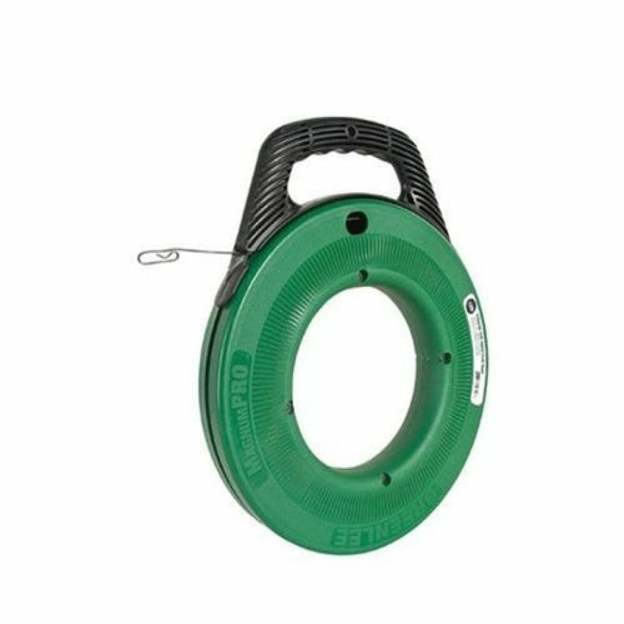 Hand Tools Greenlee | Greenlee Magnumpro Oil Tempered Spring Steel Fish Tape 65' X 1/8" Fts438-65