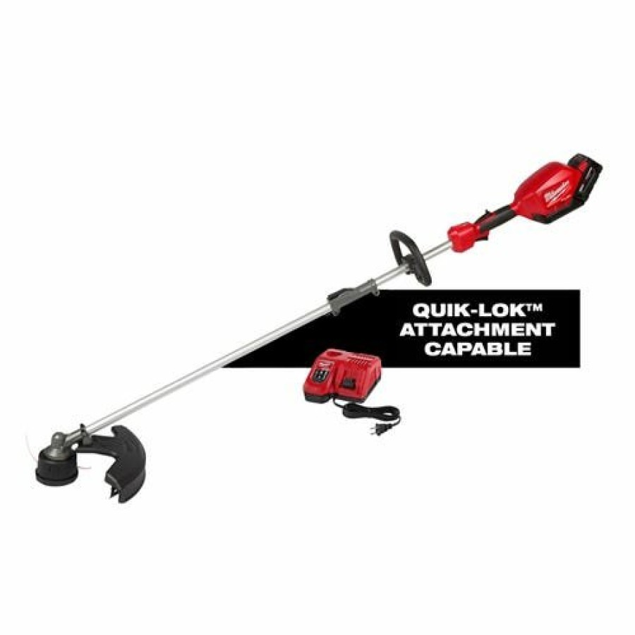 Power Tools Milwaukee Tools | Milwaukee M18 Fuel String Trimmer W/ Quik-Lok Kit 2825-21St