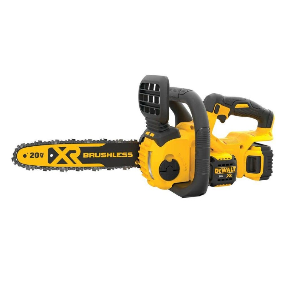 Power Tools DeWalt | Dewalt 20V Max* Xr Compact 12 In Cordless Chainsaw (Tool Only) Dccs620B