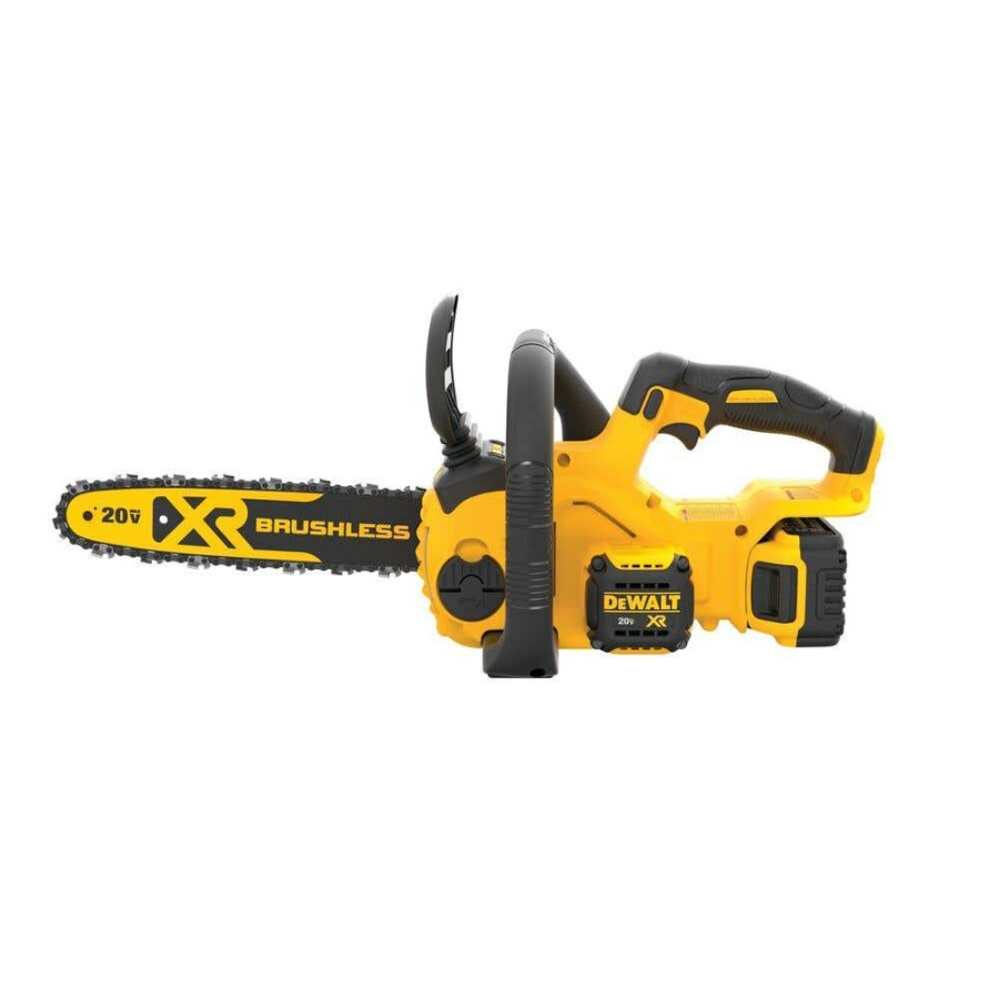 Power Tools DeWalt | Dewalt 20V Max* Xr Compact 12 In Cordless Chainsaw (Tool Only) Dccs620B