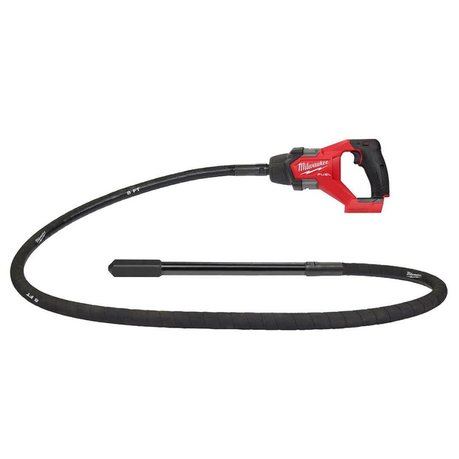 Power Tools Milwaukee Tools | Milwaukee M18 Fuel 8' Concrete Pencil Vibrator Xc6.0 Kit 2911-21