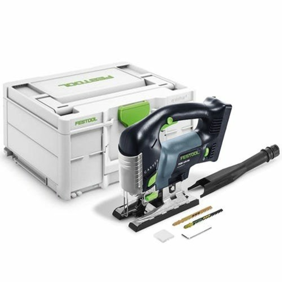 Power Tools Festool | Festool 18V Cordless Carvex Jigsaw Psbc 420 Eb (Bare Tool) 576531