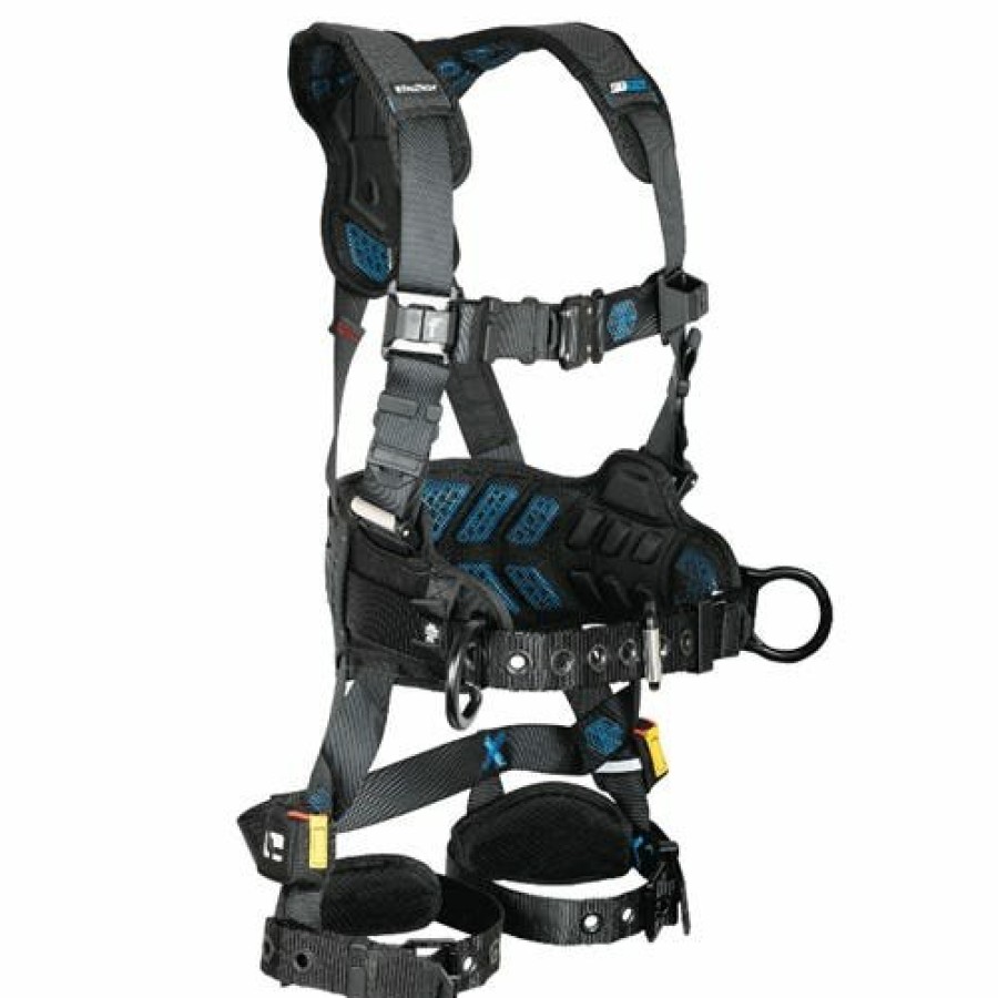 Safety & Work Wear FallTech | Falltech Ft-One 3D Construction Belted Full Body Harness, Tongue Buckle Leg Adjustments 8127B