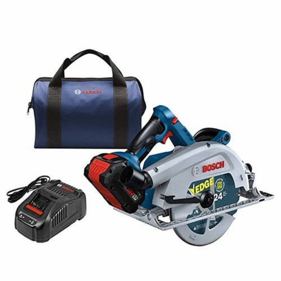 Power Tools Bosch Power Tools | Bosch Profactor 18V Circular Saw 7-1/4" Brushless 8.0Ah Kit Gks18V-25Cb14