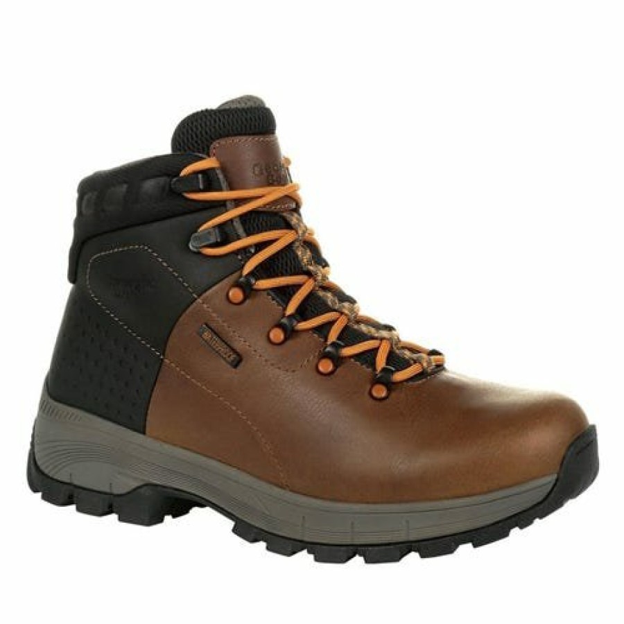 Safety & Work Wear Georgia Boots | Georgia Boot Eagle Trail Men'S Waterproof Hiker Work Boots