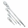 Hand Tools Gearwrench Tools | Gearwrench 4 Pc. 1/4", 3/8" & 1/2" Drive 90-Tooth Flex Head Teardrop Ratchet Set 81230T