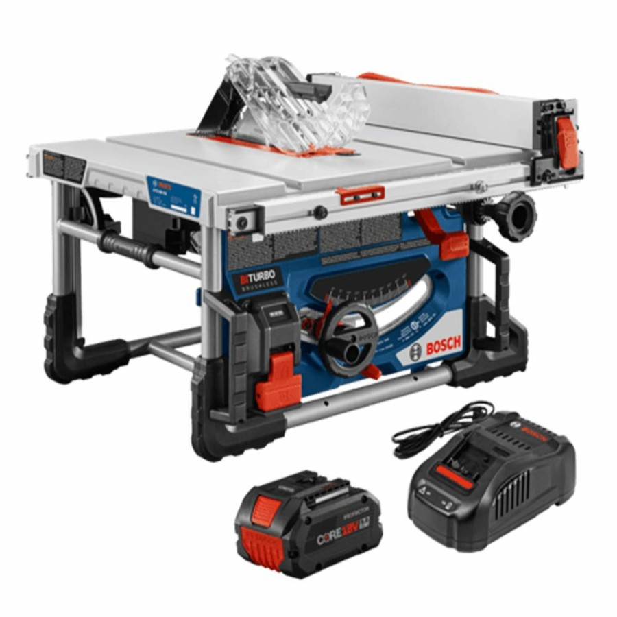 Power Tools Bosch Power Tools | Bosch Profactor 18V 8-1/4 In. Portable Table Saw Kit Gts18V-08N14