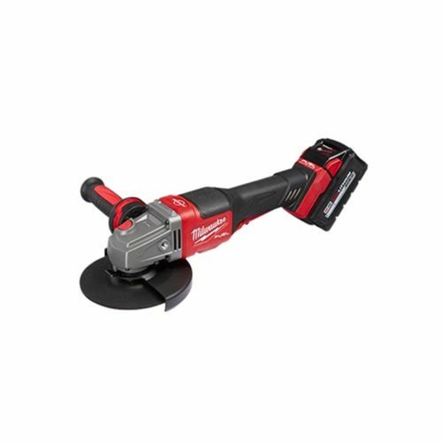 Power Tools Milwaukee Tools | Milwuakee M18 Fuel 6" Angle Grinder Paddle Brake (6.0Ah) Kit 2980-22