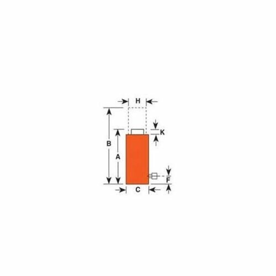 Power Tools Power Team SPX | Power Team 355 Ton Hydraulic 2" Single Acting Load Return Cylinder R3552C