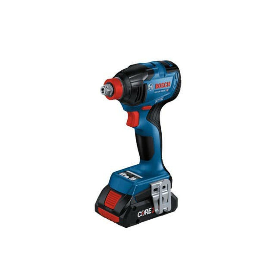 Power Tools Bosch Power Tools | Bosch 18V Connected-Ready 1/4" & 1/2" Impact Driver & Wrench Kit Gdx18V-1860Cb25