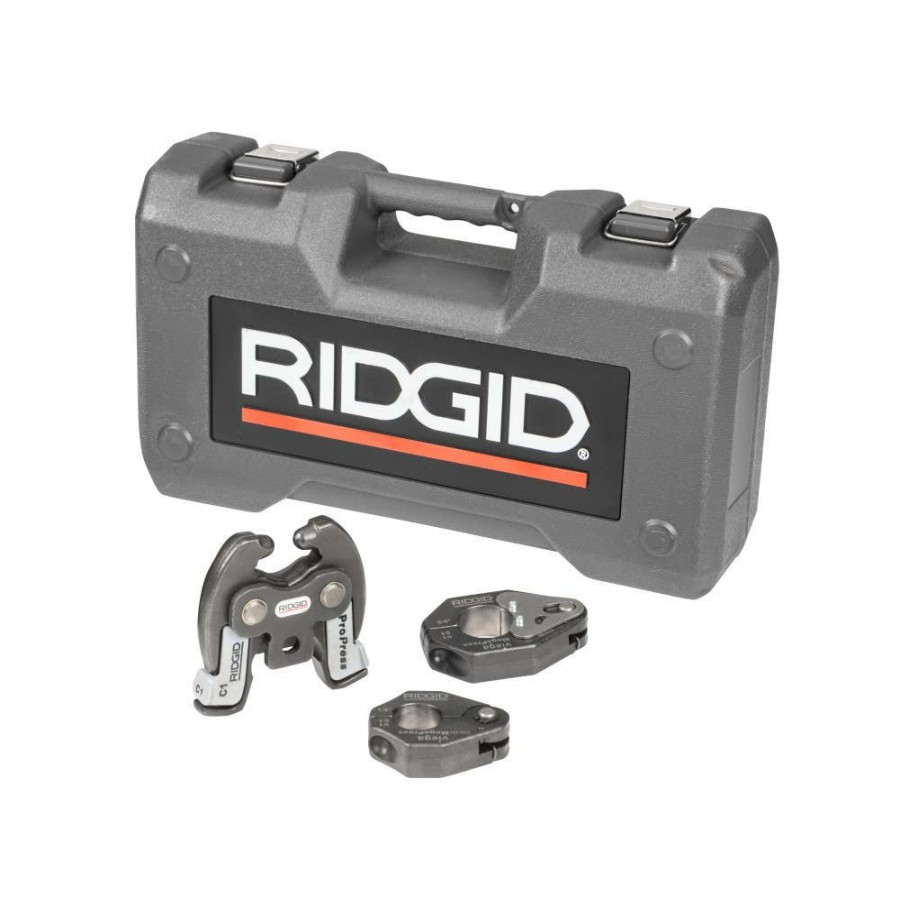 Accessories RIDGID Tools | Ridgid Compact Megapress Kit, 1/2" - 3/4" Rings With C1 Actuator 66988