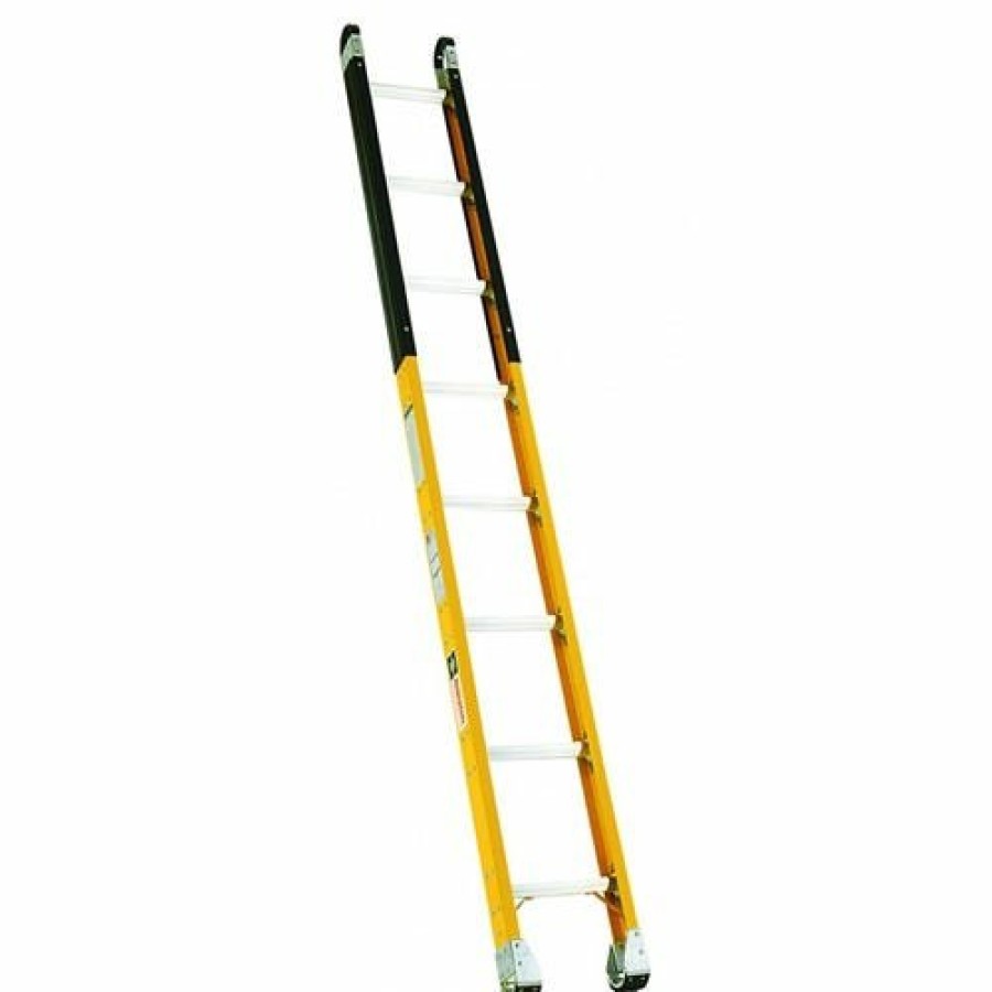 Hardware & Jobsite Supplies Bauer Ladders | Bauer 10' Fiberglass Vault Ladder Type Iaa 375 Lb. Rated 33610