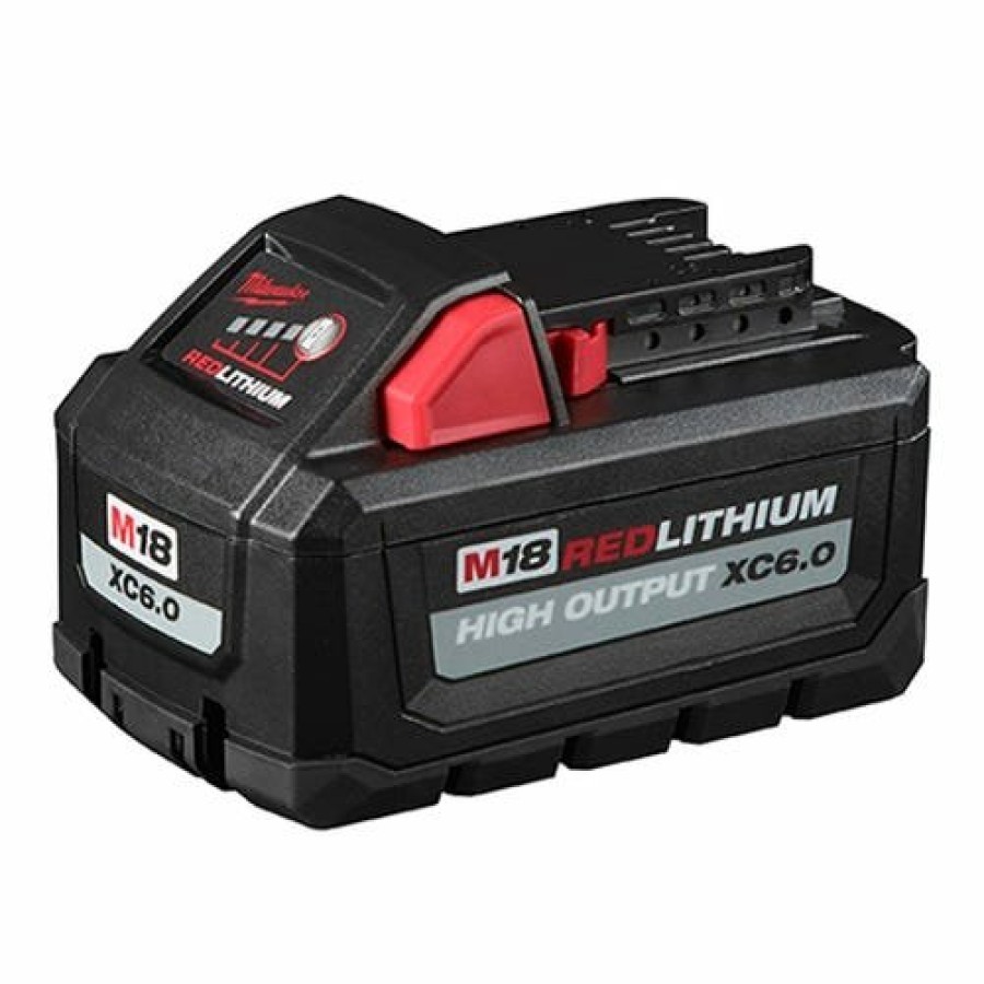 Power Tools Milwaukee Tools | Milwaukee M18 Red Lithium 6.0Ah High Output Battery 48-11-1865