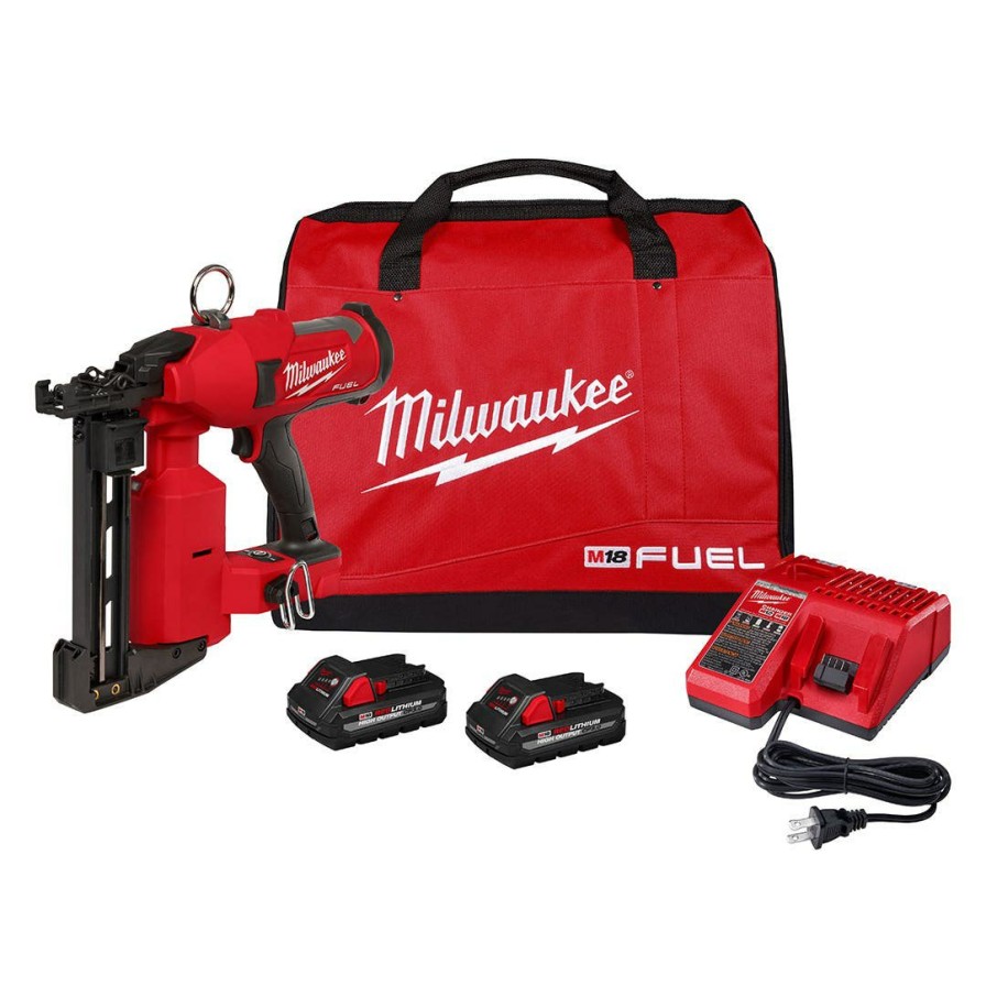 Power Tools Milwaukee Tools | Milwaukee M18 Fuel Utility Fencing Stapler Kit 2843-22