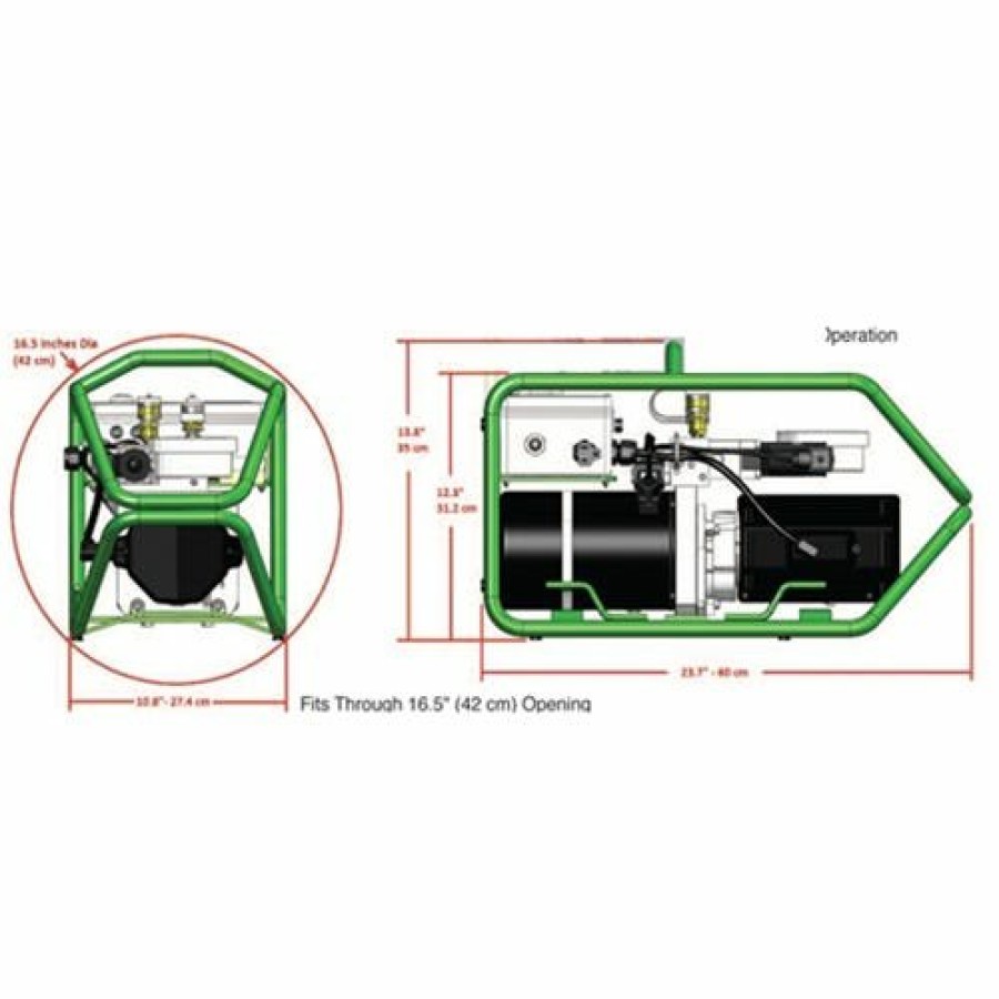 Power Tools Power Team SPX | Power Team Spx Electric Hydraulic Torque Wrench Pump W/ Cooling Option Pe39