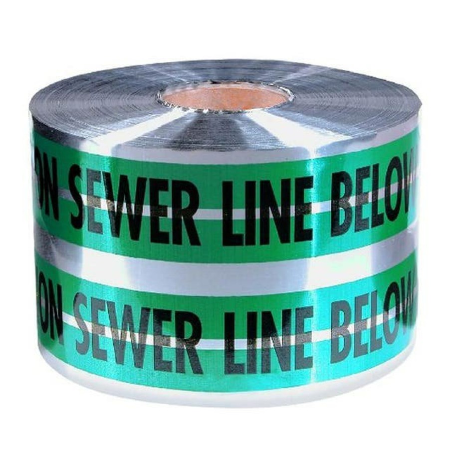 Safety & Work Wear Empire Level | Empire 6" X 1000' Caution Sewer Line Below Warning Tape (2 Pack) 31-055