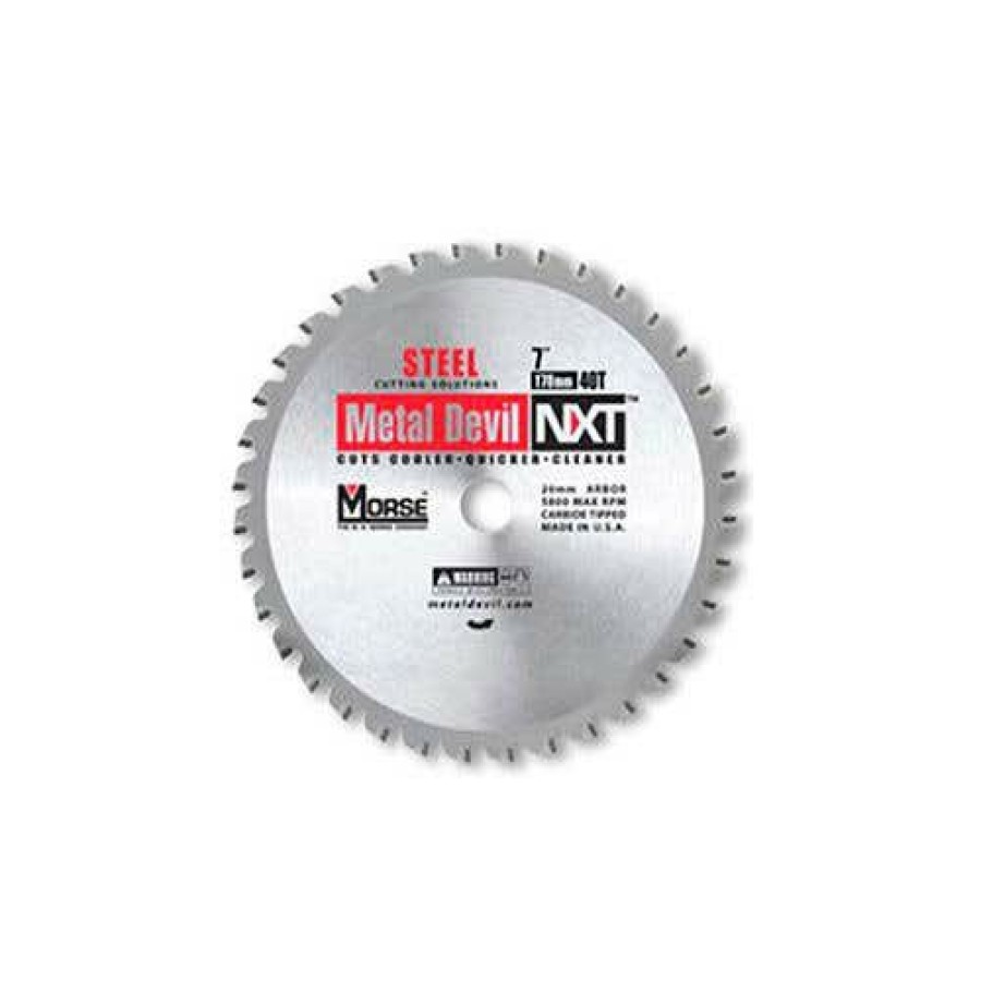 Accessories MK Morse | Mk Morse 7-1/4" 48T St 20Mm Circular Saw Blade Csm7254820Fsc