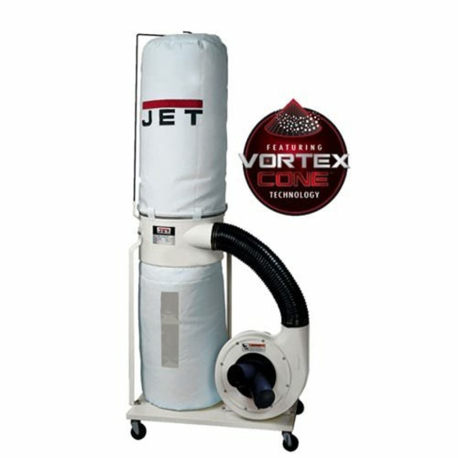 Power Tools JET Tools | Jet Dc-1200Vx-Bk3 Dust Collector; 2Hp 3Ph 230/460V; 30-Micron Bag Filter Kit 710703K