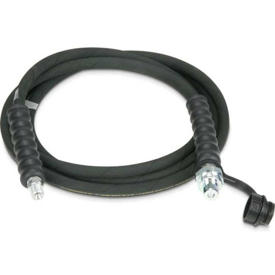 Accessories Enerpac | Enerpac 10 Ft., Heavy-Duty Rubber High Pressure Hydraulic Hose Hc9210