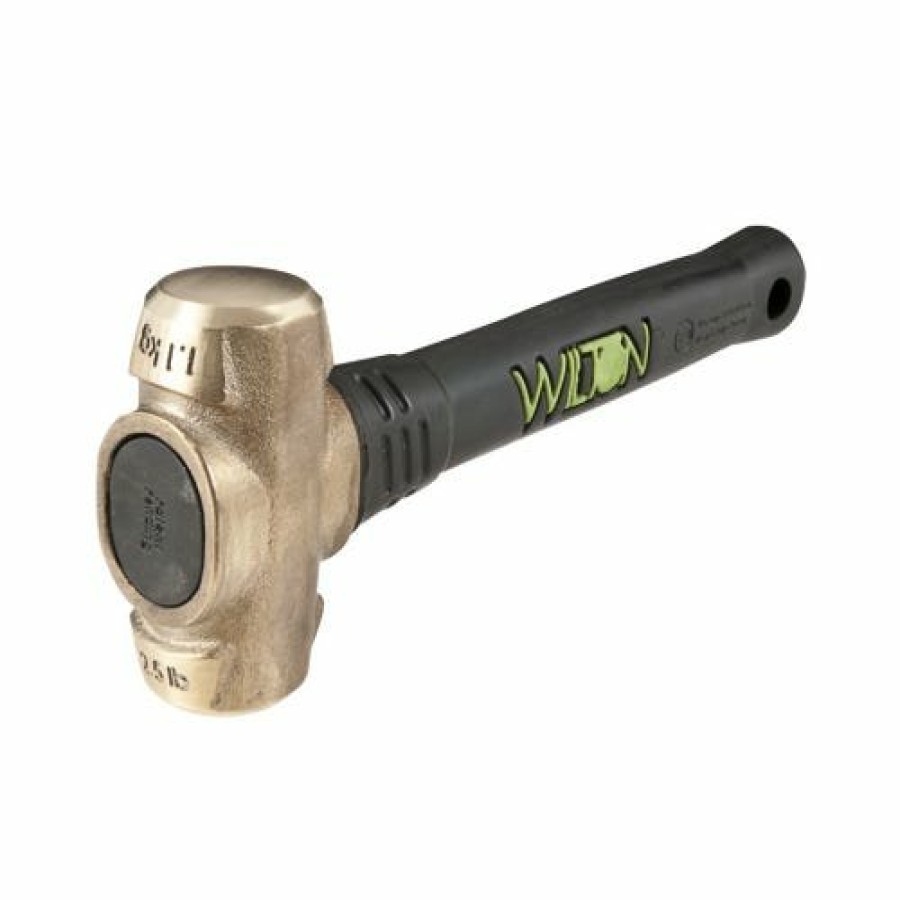 Hand Tools Wilton | Wilton Bash 2.5 Lb Brass Head 12" Sledge Hammer 90212