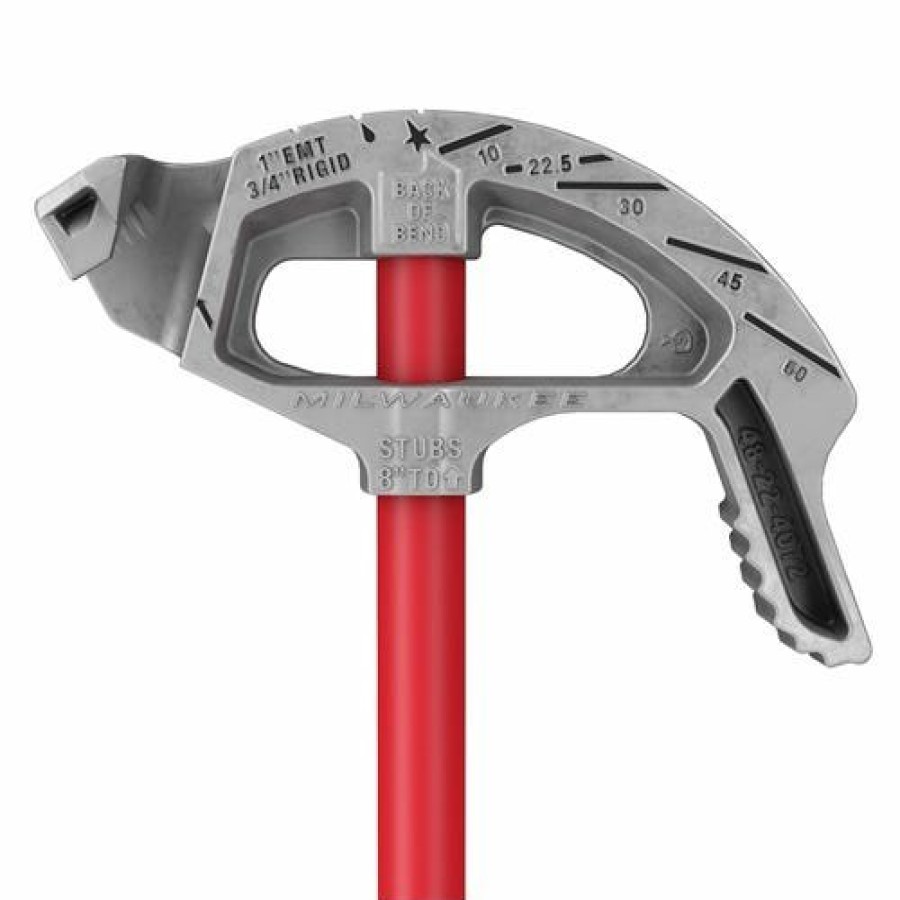 Hand Tools Milwaukee Tools | Milwaukee 1" Emt Aluminum Conduit Bender 48-22-4072