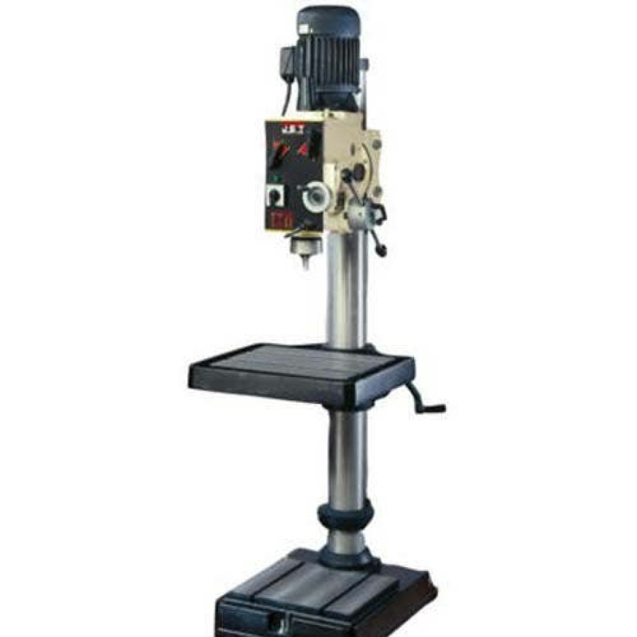 Power Tools JET Tools | Jet Ghd-20Pf 20" Gear Head Drill Press With Powerfeed230V 3Ph 354024