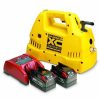 Power Tools Enerpac | Enerpac Xc-Series Cordless Hydraulic Pump 3/2 Valve 120 In3 Usable Oil 2 Battery Kit W/ 115V Charger Xc1202Mb