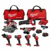 Power Tools Milwaukee Tools | Milwaukee M18 Fuel 7-Tool Combo Kit 3697-27