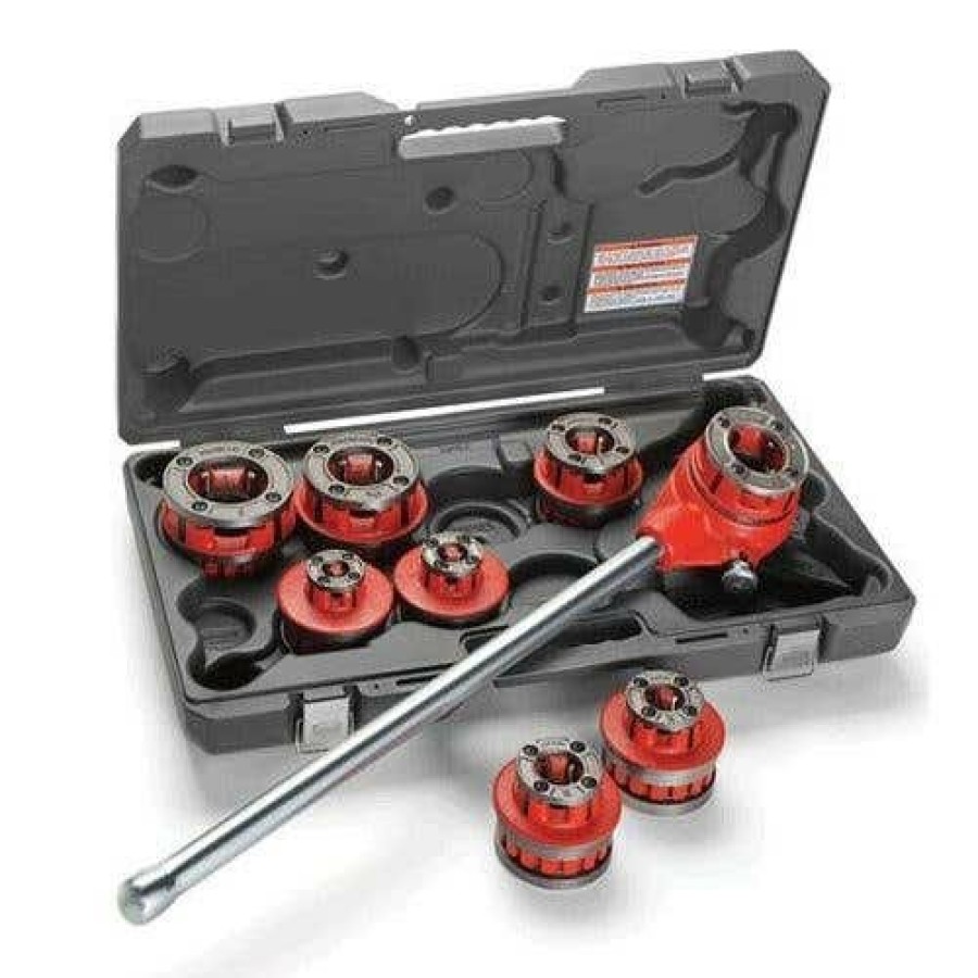 Accessories RIDGID Tools | Ridgid Die Head 1/8 - 2" Pipe Threader 12R Set (9 Head) 36505