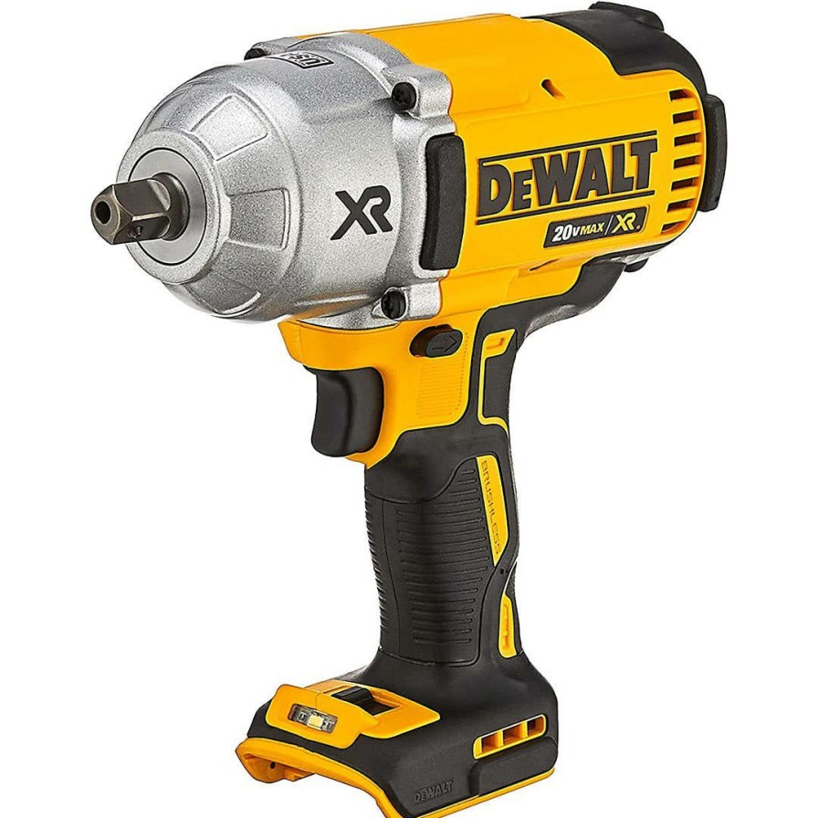 Power Tools DeWalt | Dewalt 20V Max Xr High Torque 1/2" Impact Wrench W/ Detent Pin Anvil (Tool Only) Dcf899B