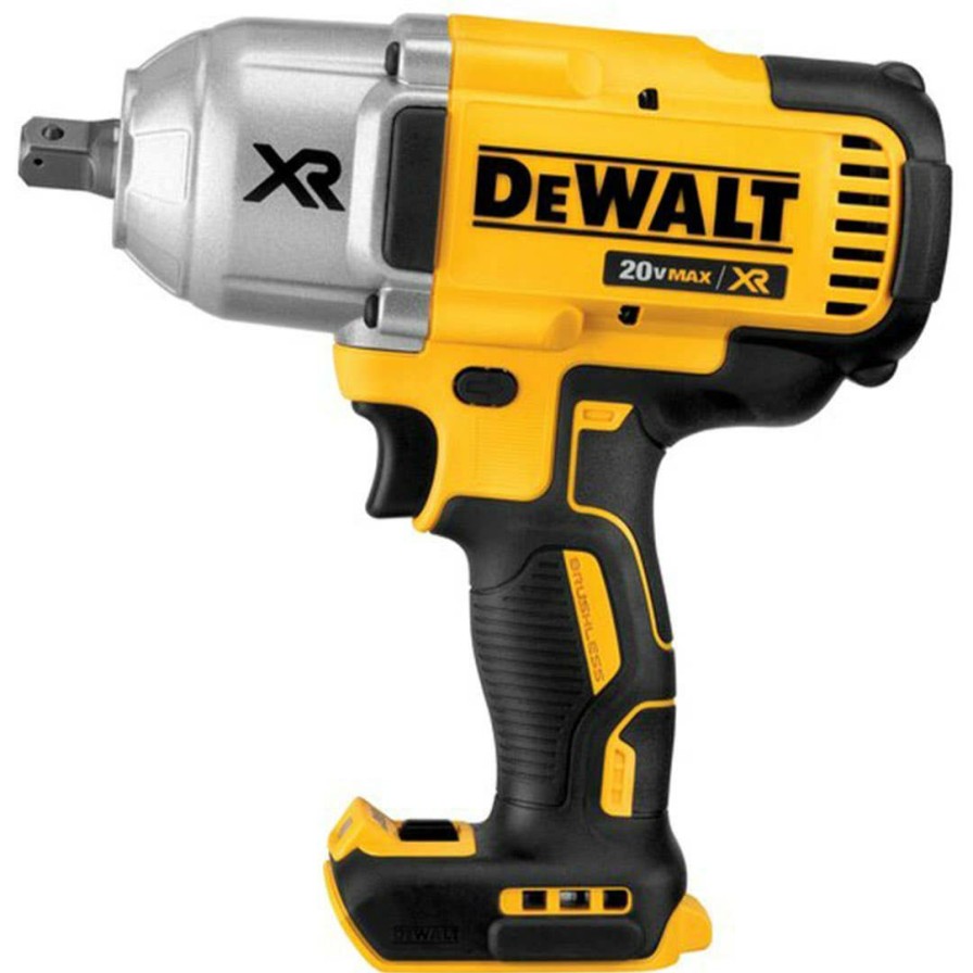 Power Tools DeWalt | Dewalt 20V Max Xr High Torque 1/2" Impact Wrench W/ Detent Pin Anvil (Tool Only) Dcf899B