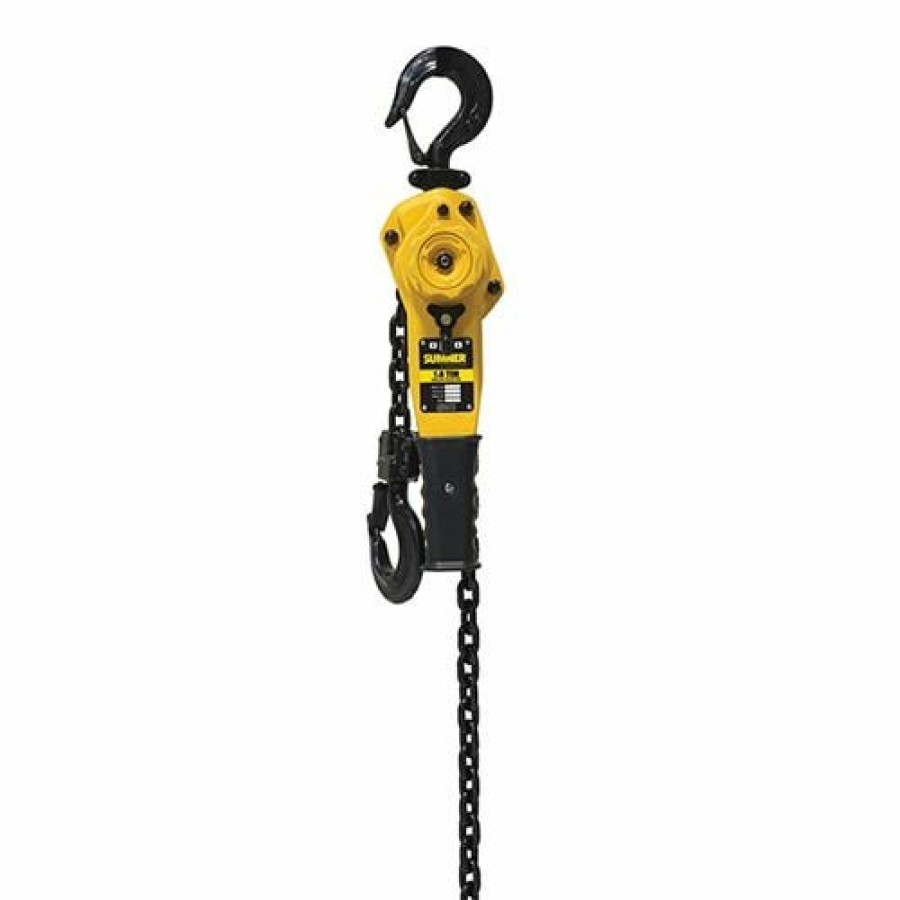 Hardware & Jobsite Supplies Sumner | Sumner 1.6 Ton Premium Lever Hoist With 10' Chain Fall & Overload Protection 787517