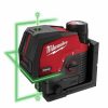 Power Tools Milwaukee Tools | Milwaukee M12 Green Cross Line & Plumb Points Laser Kit 3622-21