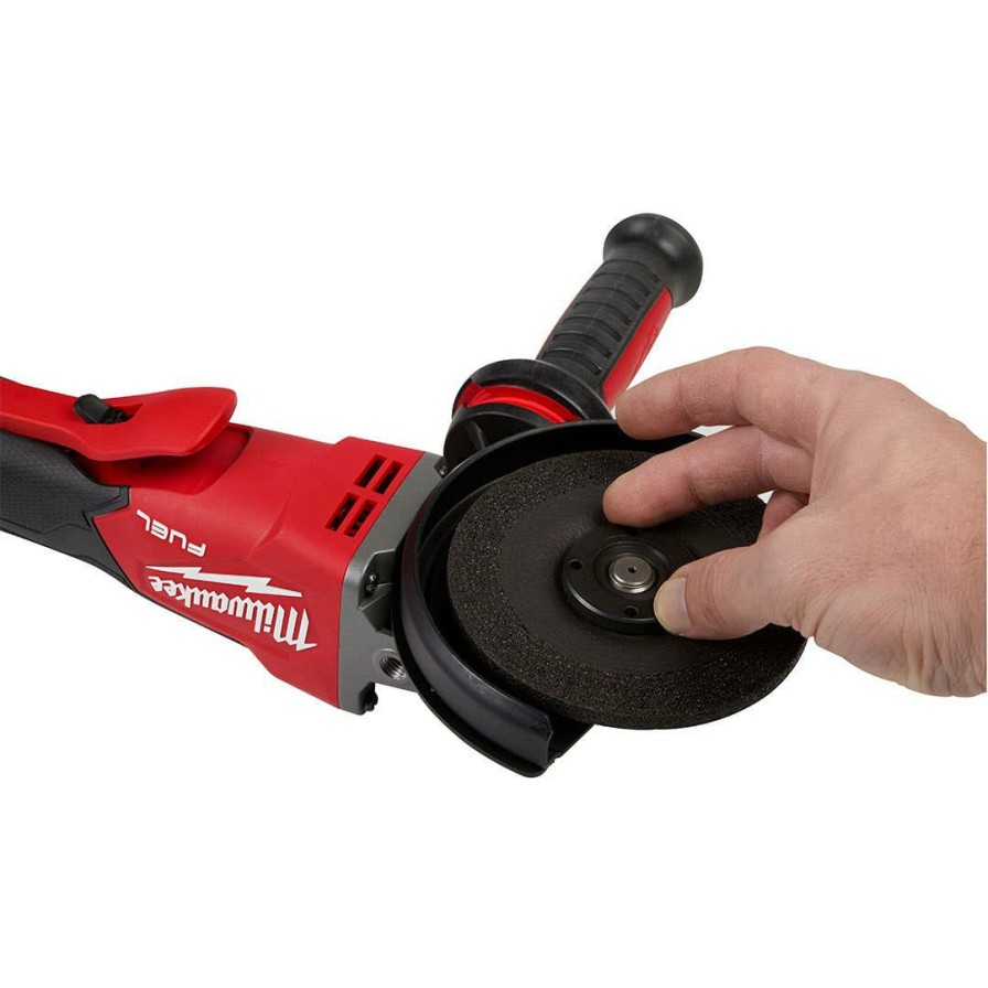 Power Tools Milwaukee Tools | Milwaukee M18 Fuel 5" Flathead Braking Grinder W/ Paddle Switch, No-Lock (Tool Only) 2886-20