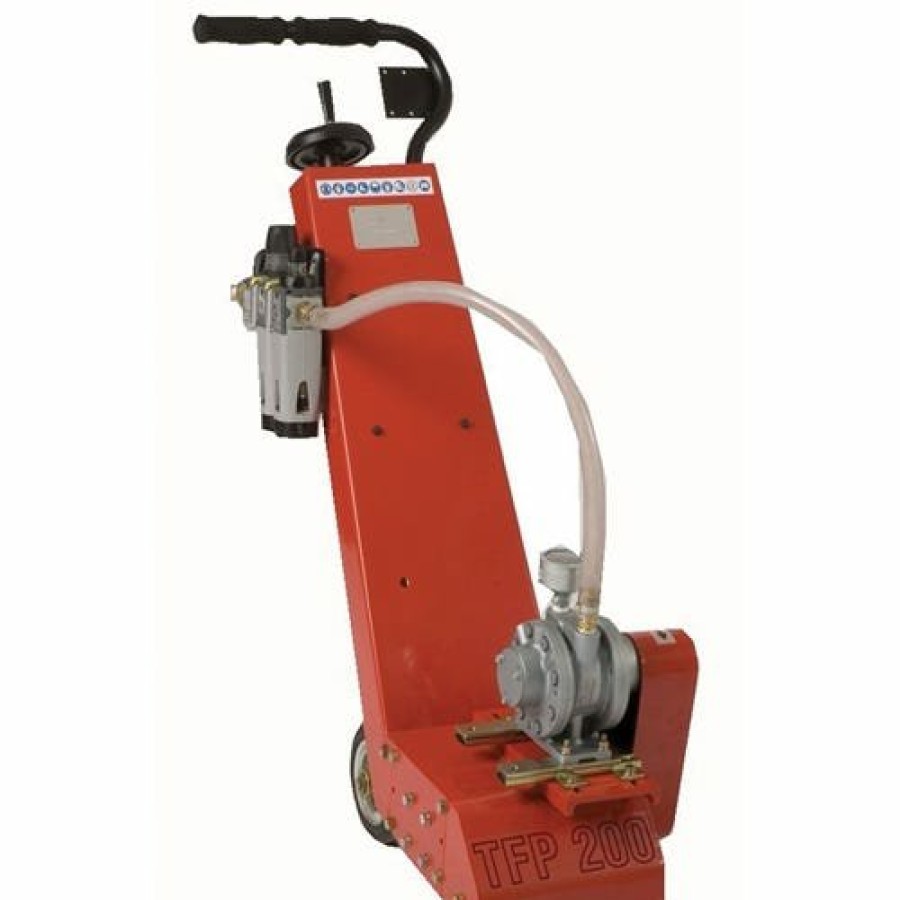 Power Tools CS Unitec | Cs Unitec 8" Tfp 200 Pneumatic Walk-Behind Floor Scarifier 320.2012T