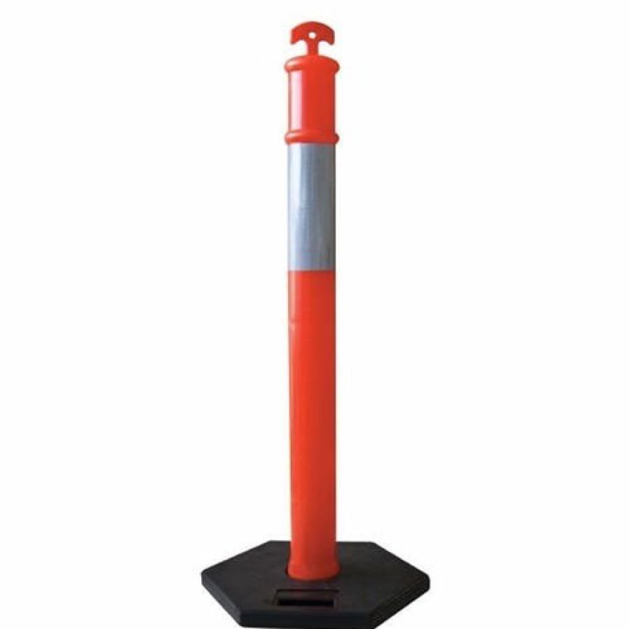 Hardware & Jobsite Supplies Anchor Brand | Truforce 45" Traffic Delineator Cone W/Base Dp42Tf