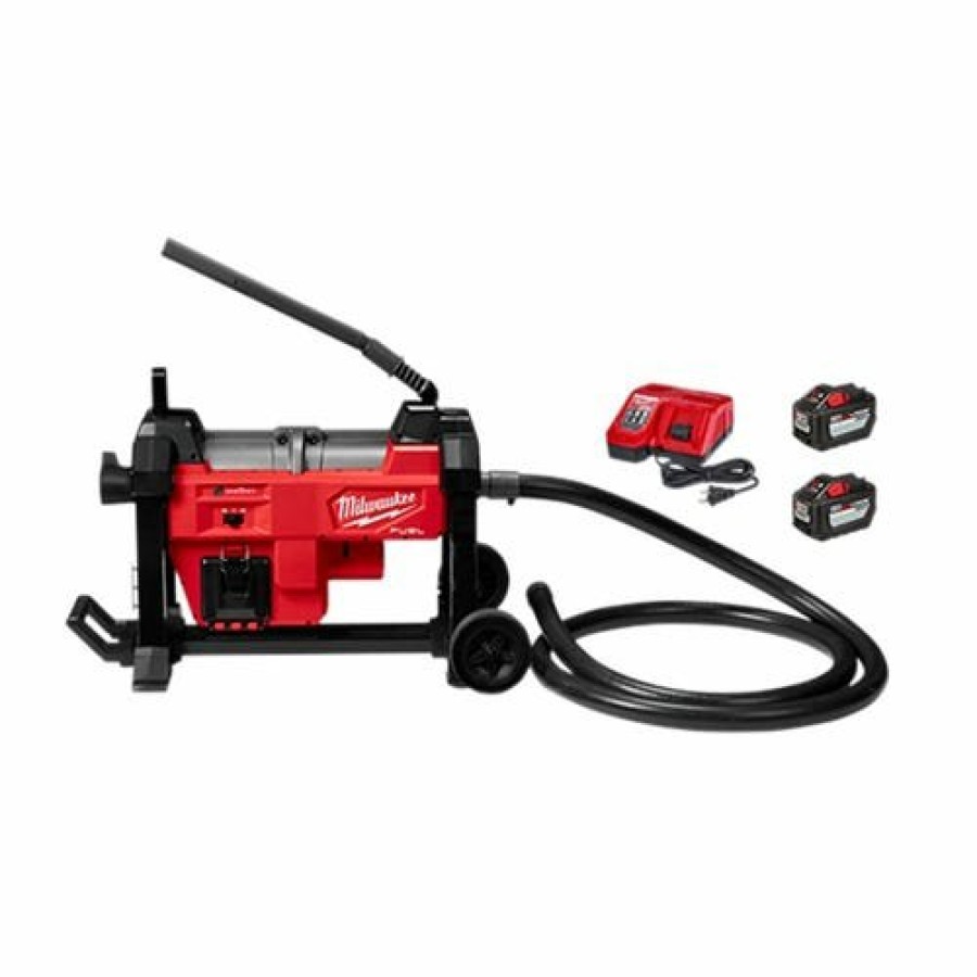 Power Tools Milwaukee Tools | Milwaukee M18 Fuel Sewer Sectional Machine W/ Cable Drive 2871-22