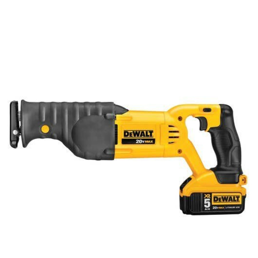 Power Tools DeWalt | Dewalt 20V Max Cordless Reciprocating Saw Kit Dcs380P1