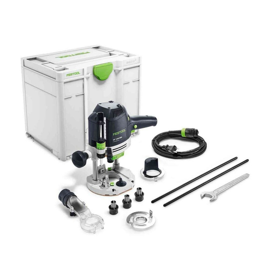 Power Tools Festool | Festool Router Of 1400 Eq-F-Plus Us 576213