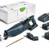 Power Tools Festool | Festool Cordless Reciprocating Saw Rsc 18 5,0 Eb-Plus 576951