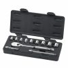 Hand Tools Gearwrench Tools | Gearwrench 12 Piece 3/8" 6 Point Sae Socket Set 80556