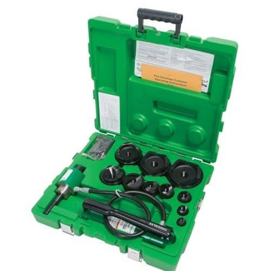 Power Tools Greenlee | Greenlee 1/2" - 4" Knockout Ram & Pump Hydraulic Slug-Buster Kit 7310Sb