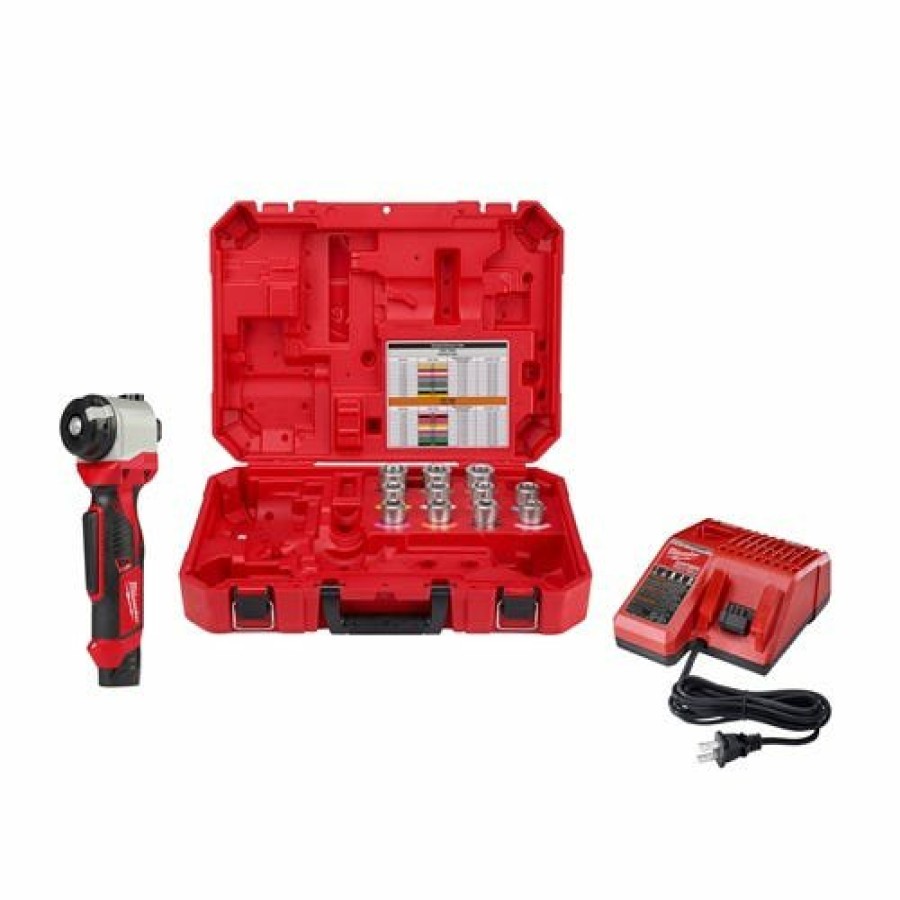 Power Tools Milwaukee Tools | Milwaukee M12 Cable Stripper Kit For Cu Rhw / Rhh / Use 2435X-21