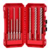 Accessories Milwaukee Tools | Milwaukee 8Pc. Sds Plus Mx4 4-Cutter Drill Bit Kit For Packout 48-20-7663