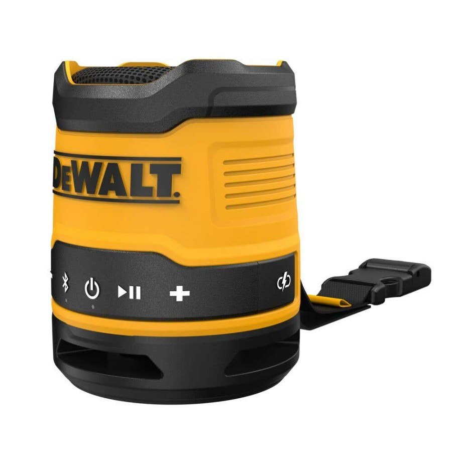 Power Tools DeWalt | Dewalt Rechargeable Mini Bluetooth Speaker Dcr008